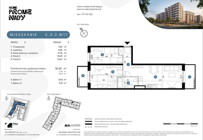 Mieszkanie w inwestycji: Nowe Promenady etap II