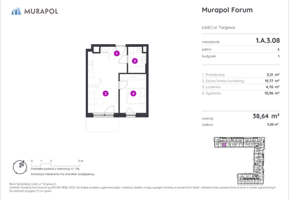 Mieszkanie w inwestycji: Murapol Forum