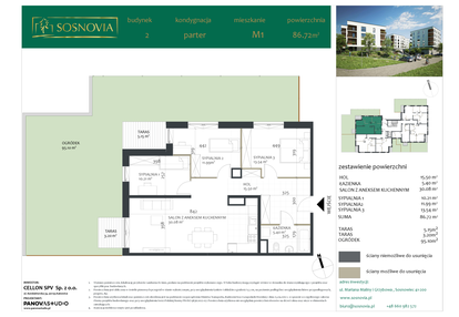 Mieszkanie w inwestycji: Sosnovia