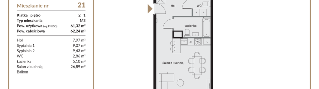 Mieszkanie w inwestycji: QUADRA