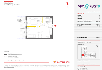 Mieszkanie w inwestycji: Viva Piast 6