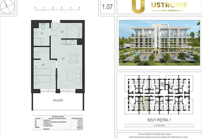 Mieszkanie w inwestycji: Ustronie Supreme Apartments