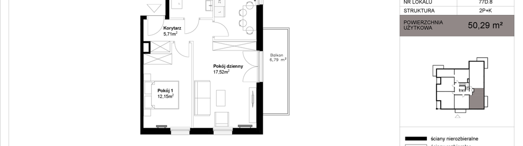 Mieszkanie w inwestycji: Strzeszyńska 77