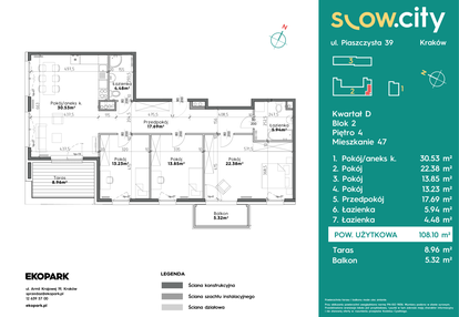 Mieszkanie w inwestycji: Slow City etap D