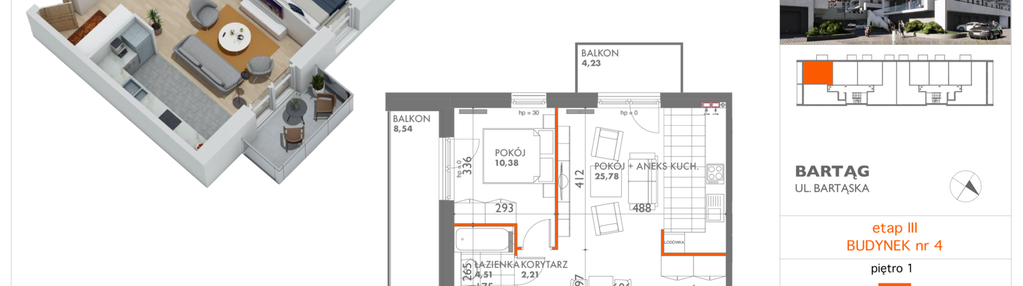 Mieszkanie w inwestycji: Osiedle Bulwar bud. 4