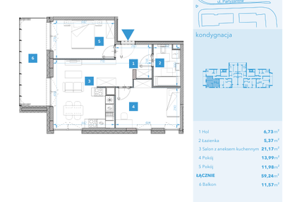 Mieszkanie w inwestycji: Apartamenty Macadamia