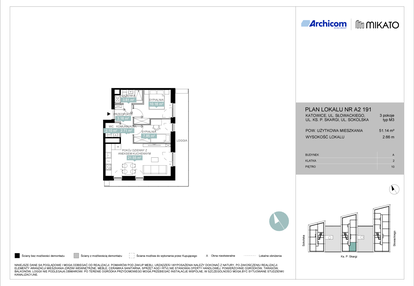 Mieszkanie w inwestycji: Mikato