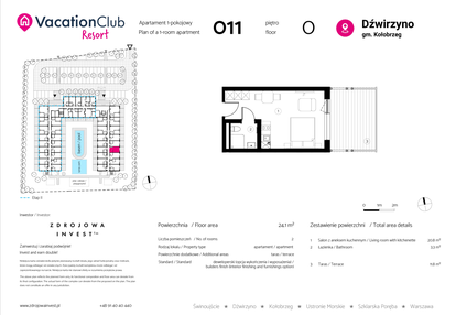 Mieszkanie w inwestycji: VacationClub Resort