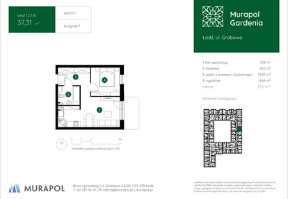Mieszkanie w inwestycji: Murapol Gardenia