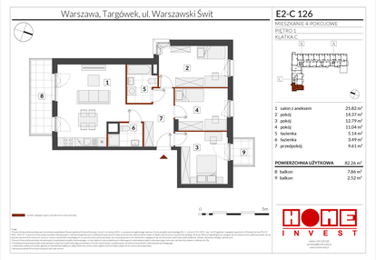 Mieszkanie w inwestycji: Warszawski Świt etap XI