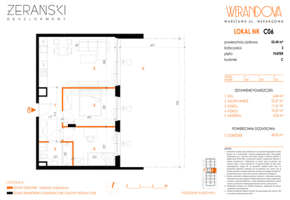 Mieszkanie w inwestycji: Werandova