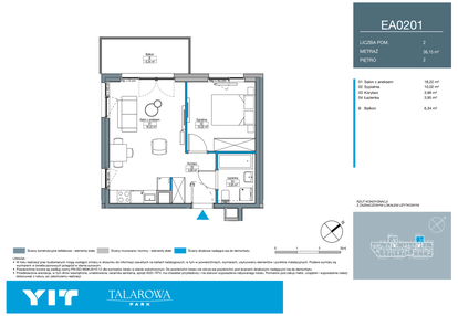 Mieszkanie w inwestycji: Talarowa Park II