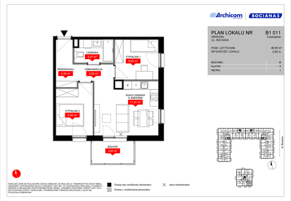 Mieszkanie w inwestycji: Osiedle Bociana 5