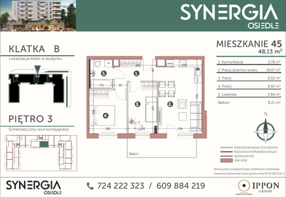 Mieszkanie w inwestycji: SYNERGIA