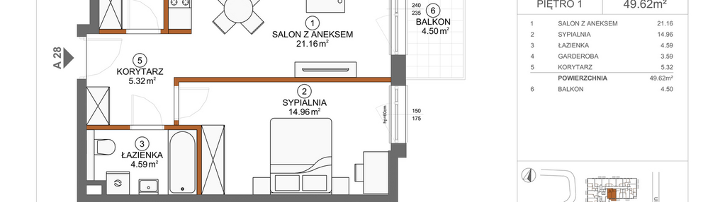 Mieszkanie w inwestycji: Apartamenty Rusałki