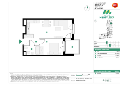 Mieszkanie w inwestycji: Osiedle Międzyleska - etap III