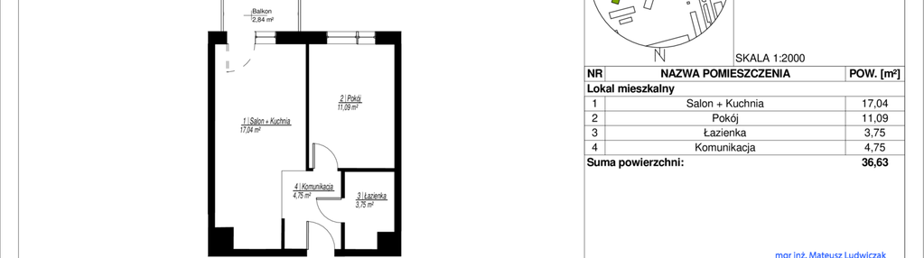 Mieszkanie w inwestycji: Jasielska 8C etap II