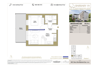 Mieszkanie w inwestycji: Barbary 19