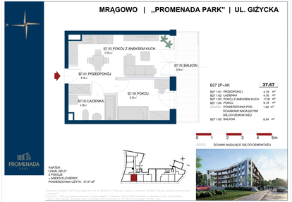 Mieszkanie w inwestycji: Promenada Park