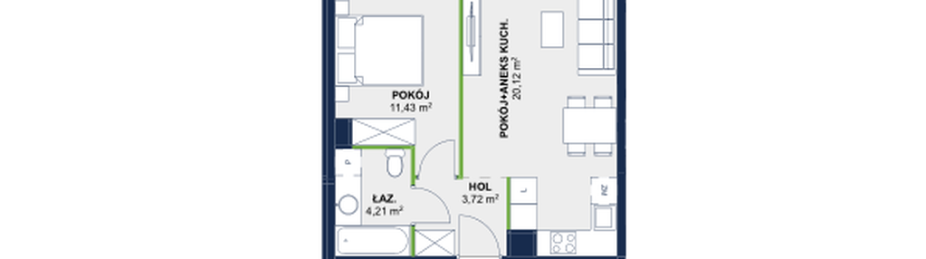 Mieszkanie w inwestycji: Wolne Miasto etap VII