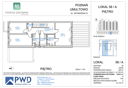 Dom w inwestycji: Osiedle Zagajnik etap II - bliźniaki