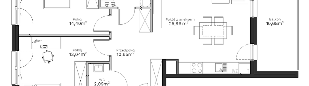 Mieszkanie w inwestycji: Podedworze 13