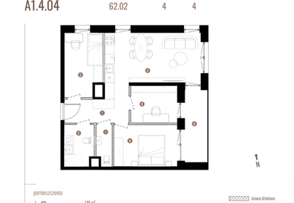 Mieszkanie w inwestycji: Belg Apartamenty etap II