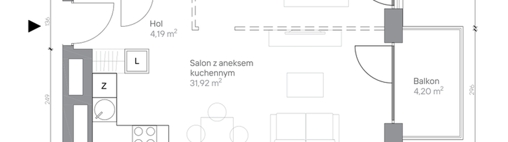 Mieszkanie w inwestycji: Jesionowa Vita