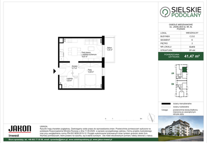 Mieszkanie w inwestycji: Sielskie Podolany II