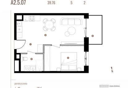 Mieszkanie w inwestycji: Belg Apartamenty etap II