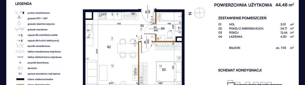 Mieszkanie w inwestycji: Kacpury Residence