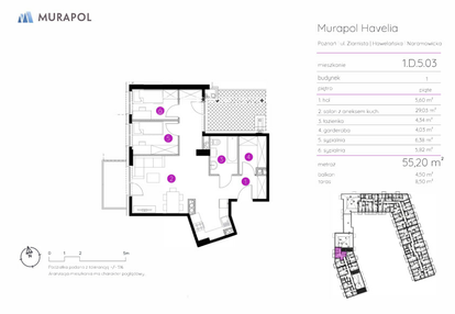 Mieszkanie w inwestycji: Murapol Havelia