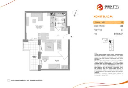 Mieszkanie w inwestycji: Konstelacja etap II