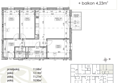 Mieszkanie w inwestycji: Zakątek Flora