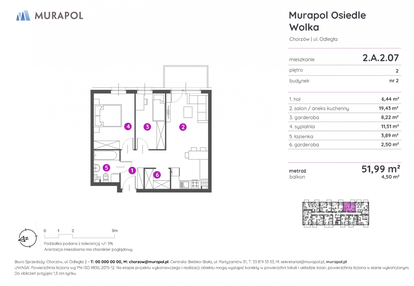 Mieszkanie w inwestycji: Murapol Osiedle Wolka