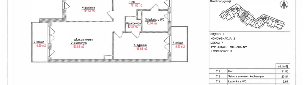 Mieszkanie w inwestycji: Zbożowa