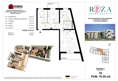 Mieszkanie w inwestycji: Apartamenty Róża