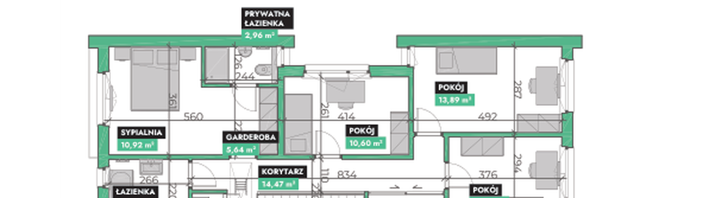 Dom w inwestycji: Błękitny Wawer etap III