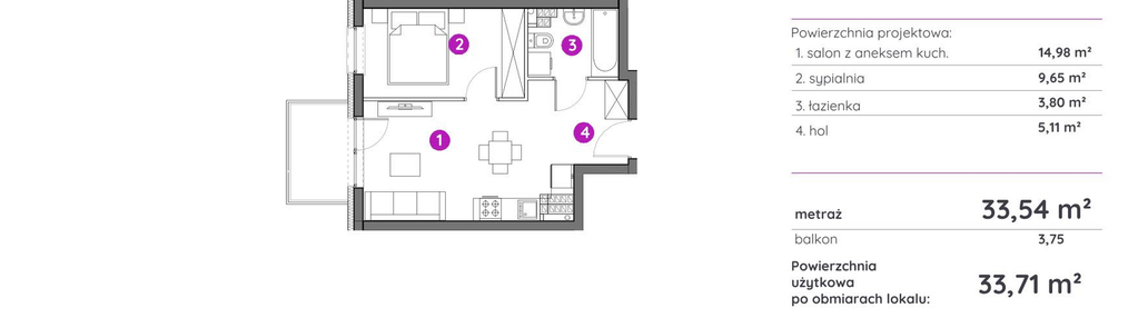 Mieszkanie w inwestycji: Murapol Aviator