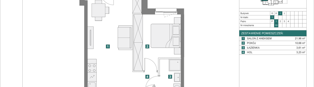 Mieszkanie w inwestycji: Apartamenty Myśliborska Park