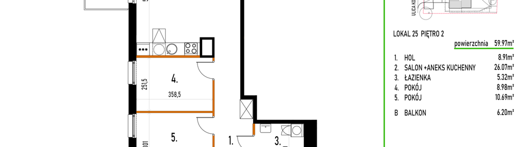 Mieszkanie w inwestycji: Kowalskiego 37