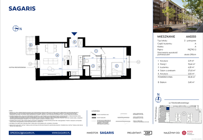 Mieszkanie w inwestycji: Niedziałkowskiego Park