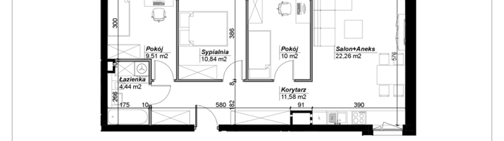 Mieszkanie w inwestycji: Narcyzowe Wzgórza II