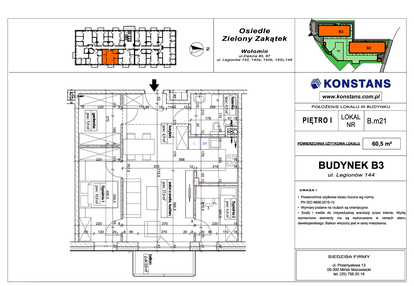 Mieszkanie w inwestycji: Osiedle Zielony Zakątek- etap II