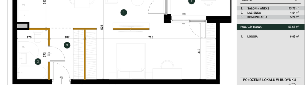 Mieszkanie w inwestycji: Ogrody Staszica