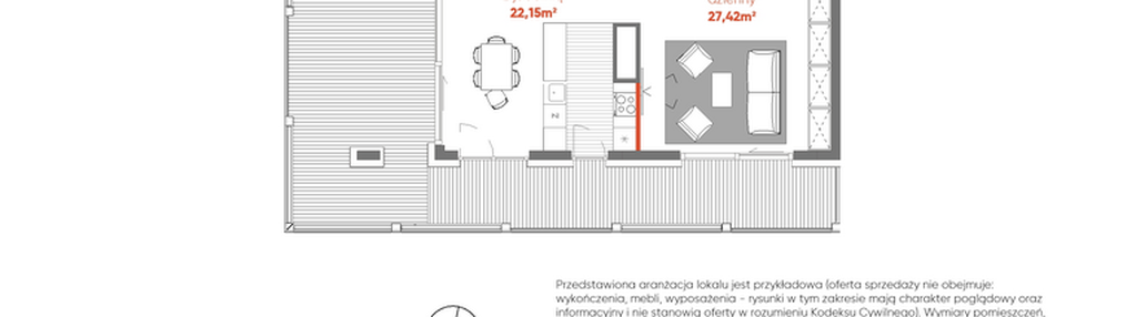 Mieszkanie w inwestycji: Pierwsza Dzielnica - etap III