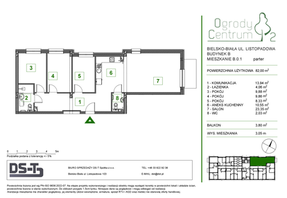 Mieszkanie w inwestycji: Ogrody Centrum 2