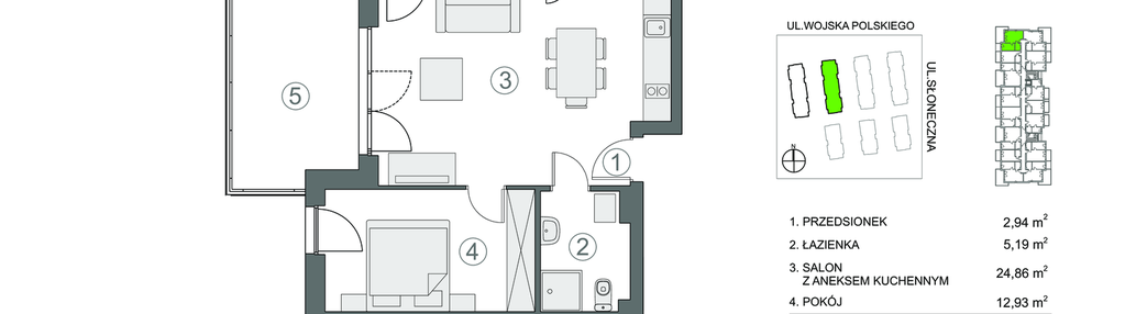 Mieszkanie w inwestycji: Baltic Park 2 Pogorzelica bud. 1 i 2
