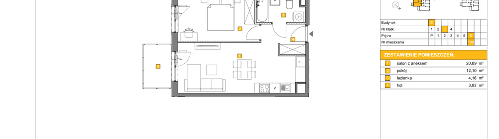 Mieszkanie w inwestycji: Osiedle Rapsodia etap 3