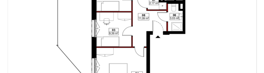 Mieszkanie w inwestycji: Skwer Witosa